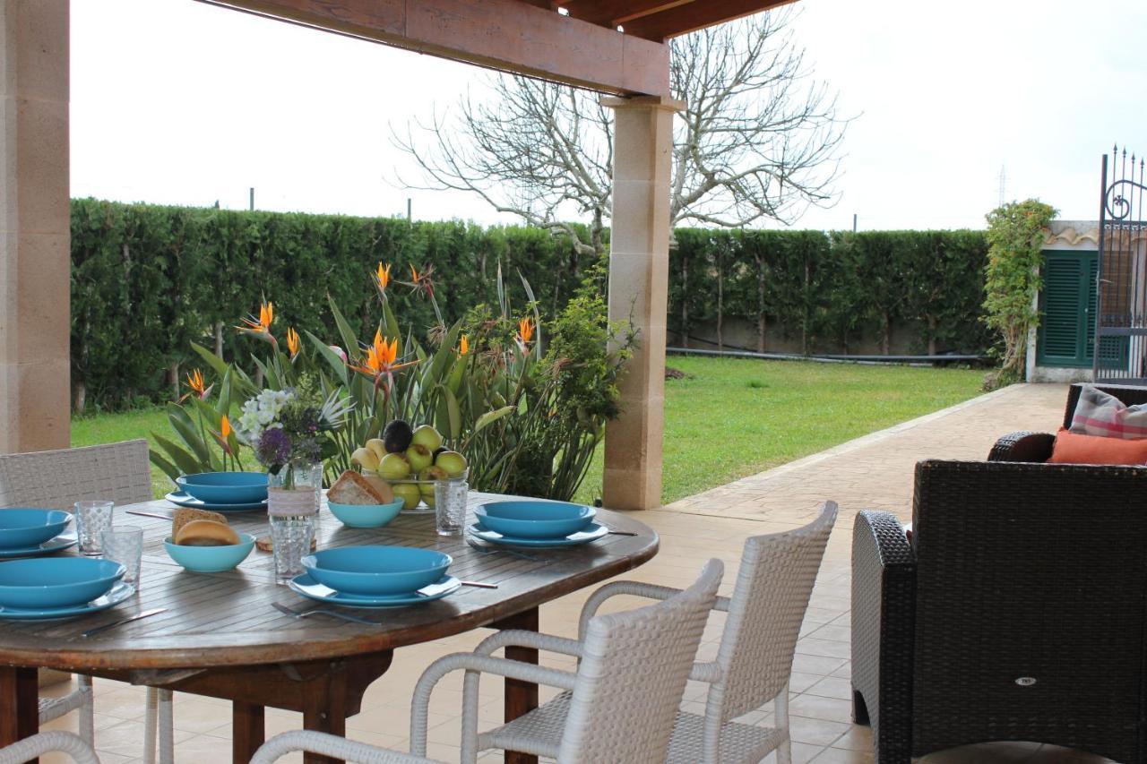 Finca Son Gallina Con Piscina Y Jardin En Sa Pobla, Ideal Para 6 Personas 外观 照片
